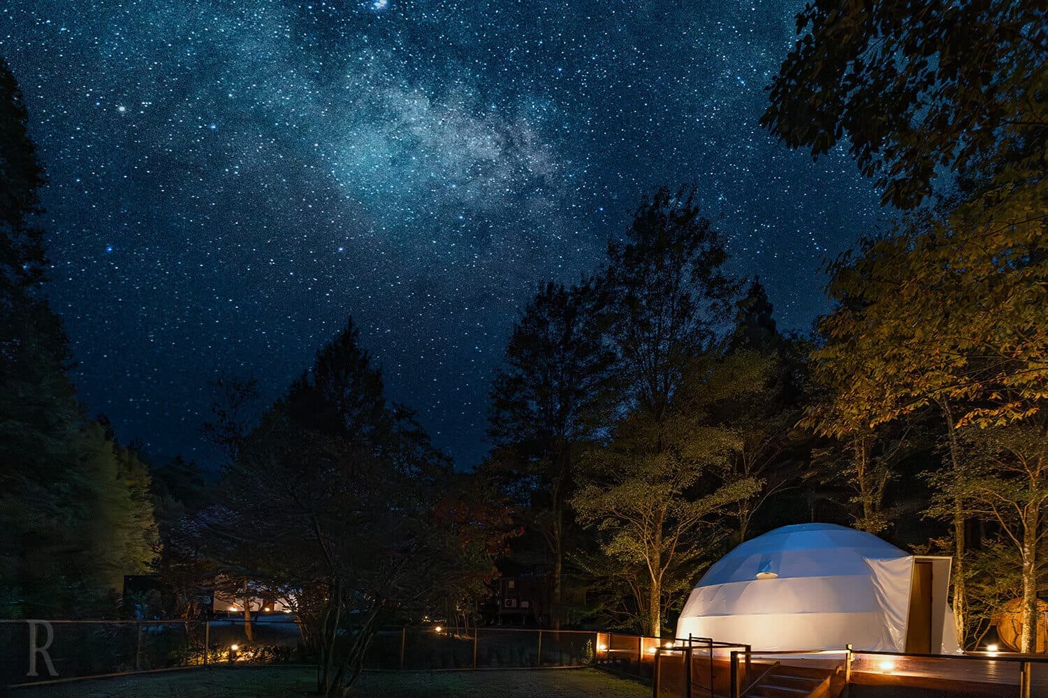 奥三河の絶景の星空